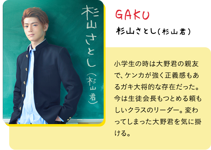 GAKU：杉山さとし（杉山君）