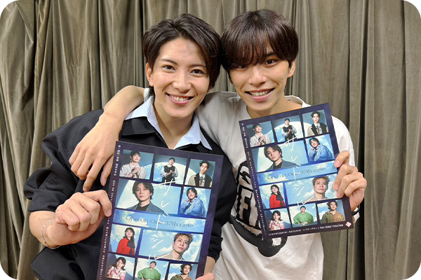 肥後拓海役　新 正俊＆横瀬大喜役　泰江和明