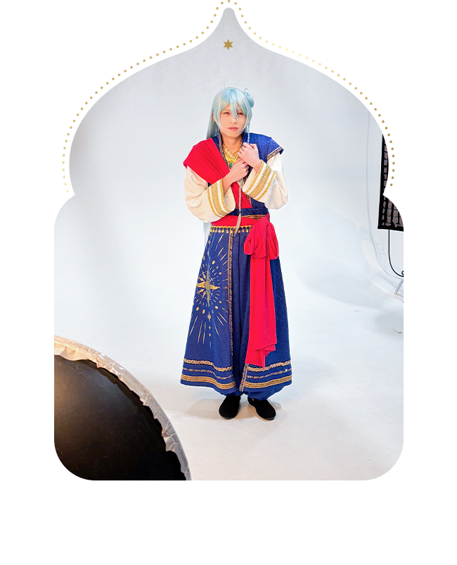 ネガティー役：日々樹 渉　安井一真