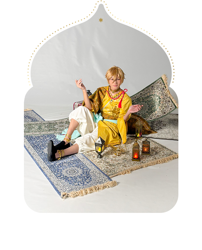 ドリーミー役：真白友也　宮崎 湧